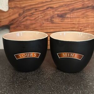 Baileys Yours and Mine mugs - 8 oz
